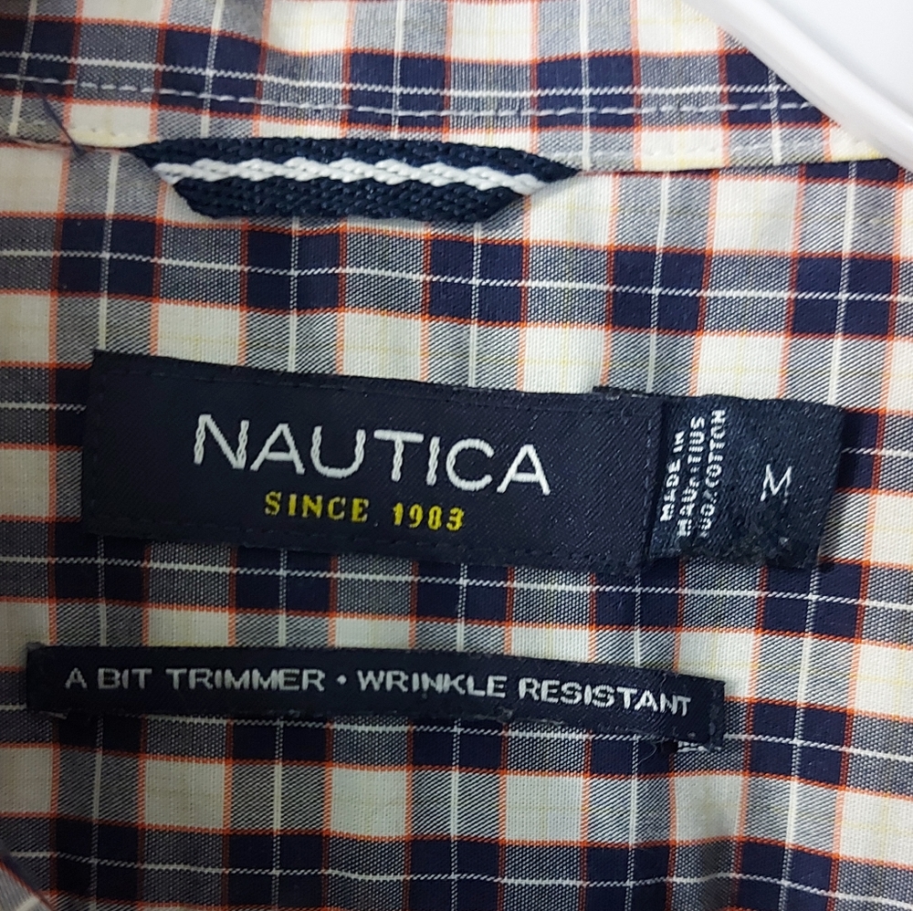NAUTICA a bit trimer shirts size medium Long sleeves - Picture 7 of 7